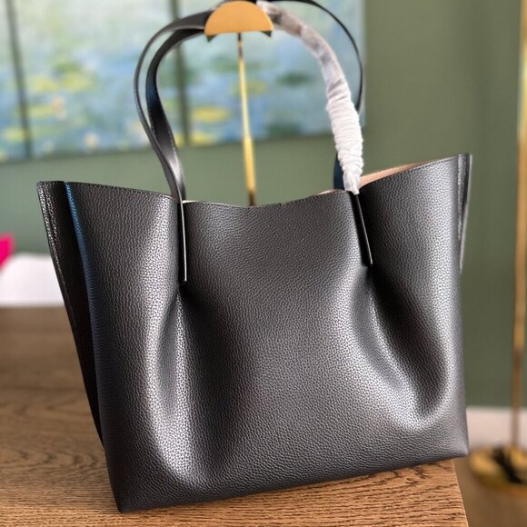 NEW！NWT！Michael Kors Large Pebbled Leather Tote Bag -Women - Picture 6 of 12